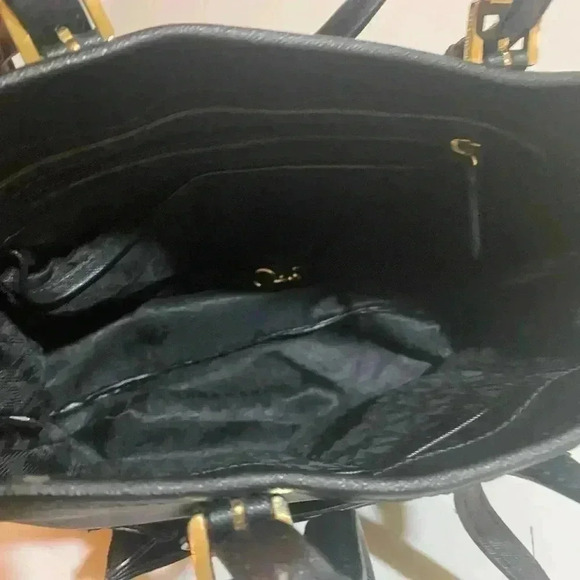 Michael kors Black saffiano leather hobo handbag - Picture 9 of 11